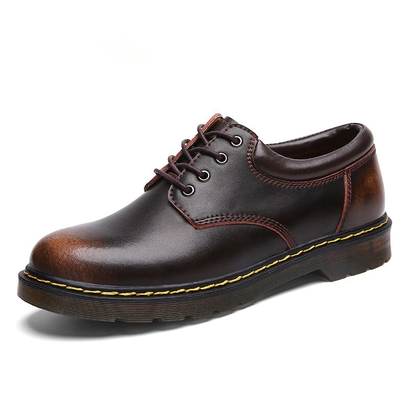 High Quality Genuine Leather Men Shoes Spring Work Safety Casual Shoes Fashion Flats Oxfords Loafers Moccasins Big Size 38-47
High Quality Genuine Leather Men Shoes Spring Work Safety Casual Shoes Fashion Flats Oxfords Loafers Moccasins Big Size 38-47