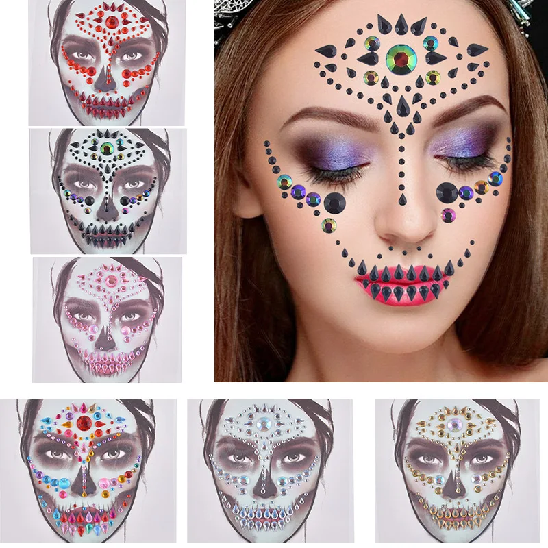 3D акриловая Стразы временная татуировка для лица наклейка на Хэллоуин индивидуальность Выпускной Макияж для лица декоративный инструмент ...
3D акриловая Стразы временная татуировка для лица наклейка на Хэллоуин индивидуальность Выпускной Макияж для лица декоративный инструмент ...