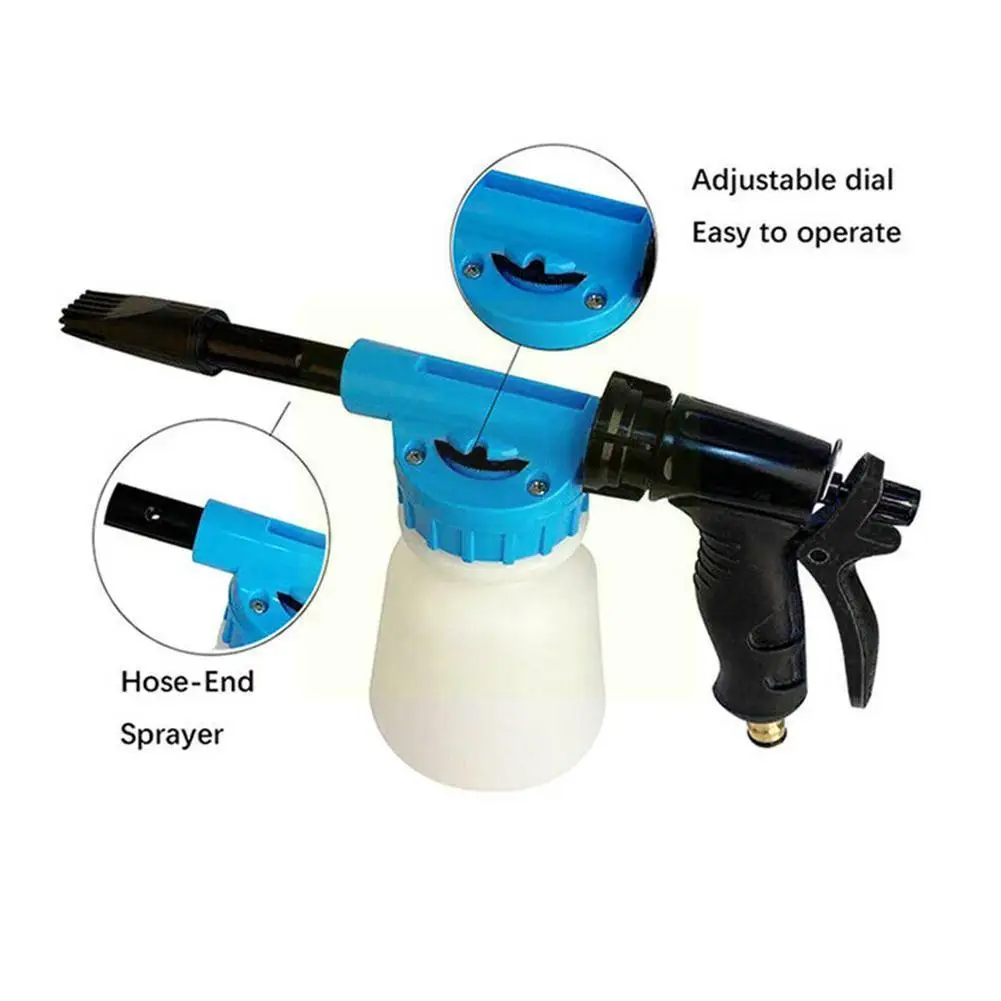 Multi-function Pressure Washer Gun With Adjustable Cannon Connector Kit Washing Car Quick Foam Accessories K0D7
Multi-function Pressure Washer Gun With Adjustable Cannon Connector Kit Washing Car Quick Foam Accessories K0D7