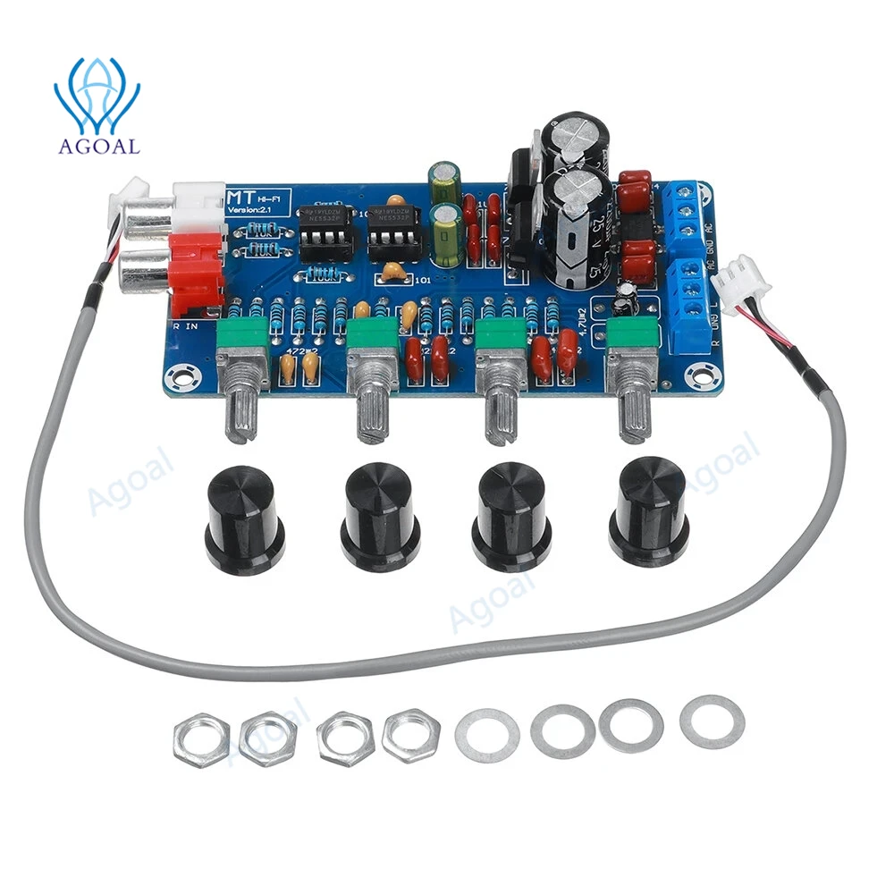 XH-M164 NE5532 Stereo Preamplifier Tone Board Audio 4 Channels Amplifier Module 4CH CH Control Circuit Board
XH-M164 NE5532 Stereo Preamplifier Tone Board Audio 4 Channels Amplifier Module 4CH CH Control Circuit Board
