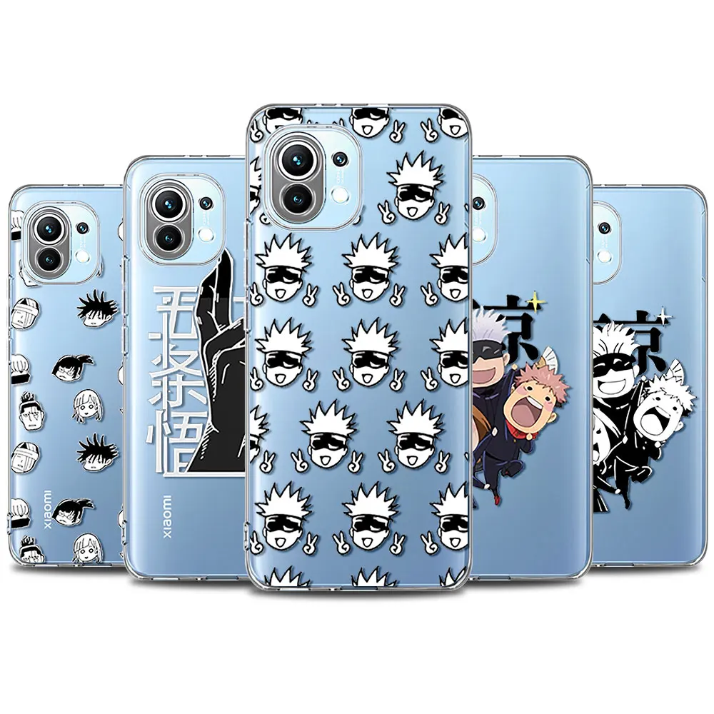 Kaisen Satoru Gojo Anime Clear Phone Case For Xiaomi Poco X3 NFC X3 Pro 5G M3 F3 GT F1 Mi 11 Lite CC9 Note 10 Pro 10T Cover Bag
Kaisen Satoru Gojo Anime Clear Phone Case For Xiaomi Poco X3 NFC X3 Pro 5G M3 F3 GT F1 Mi 11 Lite CC9 Note 10 Pro 10T Cover Bag