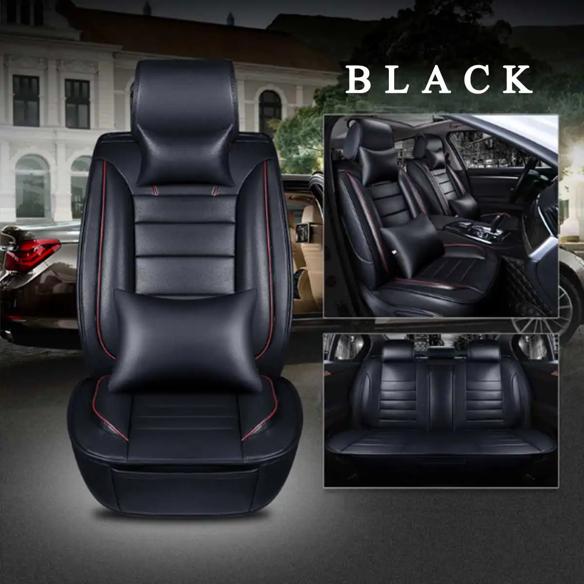 Universal Car Seat Cover Pad Pillow Set Cars Cloak Auto Seat Cushion Protect Automobile Interior Accessories Automotive Interior
Universal Car Seat Cover Pad Pillow Set Cars Cloak Auto Seat Cushion Protect Automobile Interior Accessories Automotive Interior