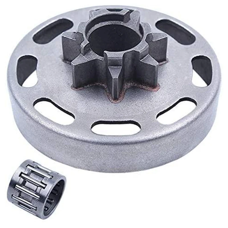 325inch 7T Sprocket Clutch Drum W Bearing Kit for Husqvarna 435 435E 440 440E Jonsered CS2240 Chainsaw Part 505 44 15-01
325inch 7T Sprocket Clutch Drum W Bearing Kit for Husqvarna 435 435E 440 440E Jonsered CS2240 Chainsaw Part 505 44 15-01