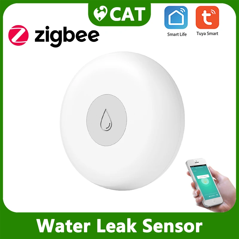 Датчик погружения в воду Zigbee, детектор утечки воды, датчик для домашней безопасности с сигнализацией, для Tuya Smart Life, Alexa
Датчик погружения в воду Zigbee, детектор утечки воды, датчик для домашней безопасности с сигнализацией, для Tuya Smart Life, Alexa