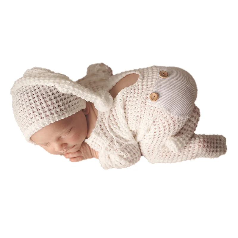 Newborn Photography Costume Props Romper Soft Elastic Long Hat Baby Clothes for Photo Shoot Photobooth Props Accessories 
Newborn Photography Costume Props Romper Soft Elastic Long Hat Baby Clothes for Photo Shoot Photobooth Props Accessories