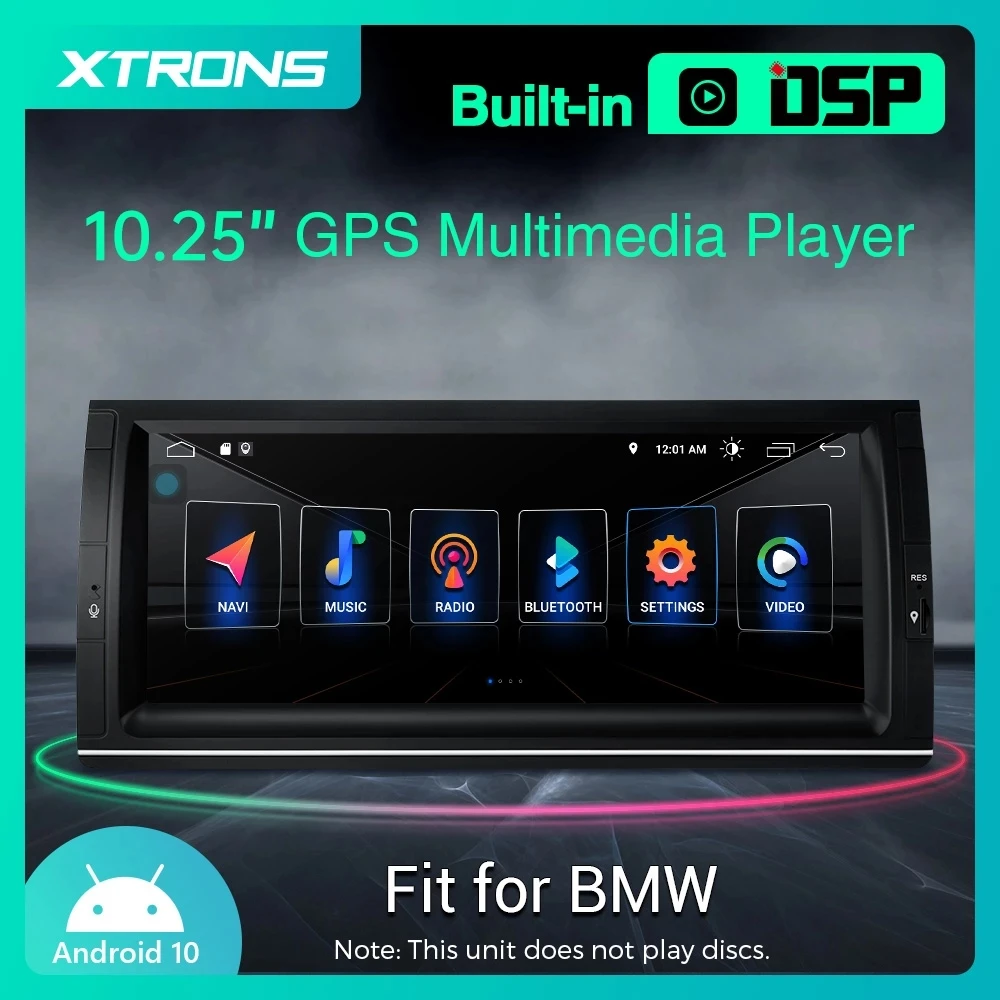 XTRONS 10.25'' Android 10.0 Car Stereo Player for BMW X5 E53 1999 2000 2001 2002 2003 2004-2006 CarPlay DSP RCA Output NO DVD
XTRONS 10.25'' Android 10.0 Car Stereo Player for BMW X5 E53 1999 2000 2001 2002 2003 2004-2006 CarPlay DSP RCA Output NO DVD