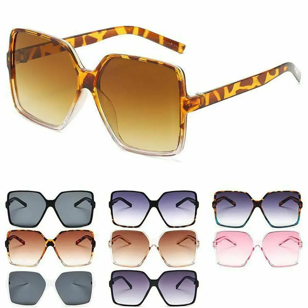 Summer New Black Square Oversized Sunglasses Big Frame Colorful Sun Glasses Female Mirror Oculos Unisex Gradient Hip Hop Shades
Summer New Black Square Oversized Sunglasses Big Frame Colorful Sun Glasses Female Mirror Oculos Unisex Gradient Hip Hop Shades