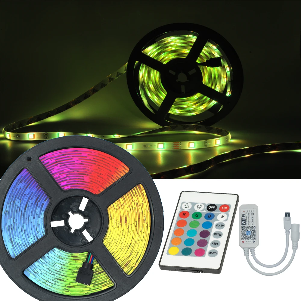 32.8 ft ahout 10M Waterproof IP65 LED 2835 RGB WiFi controller suitable for kitchen room decoration
32.8 ft ahout 10M Waterproof IP65 LED 2835 RGB WiFi controller suitable for kitchen room decoration