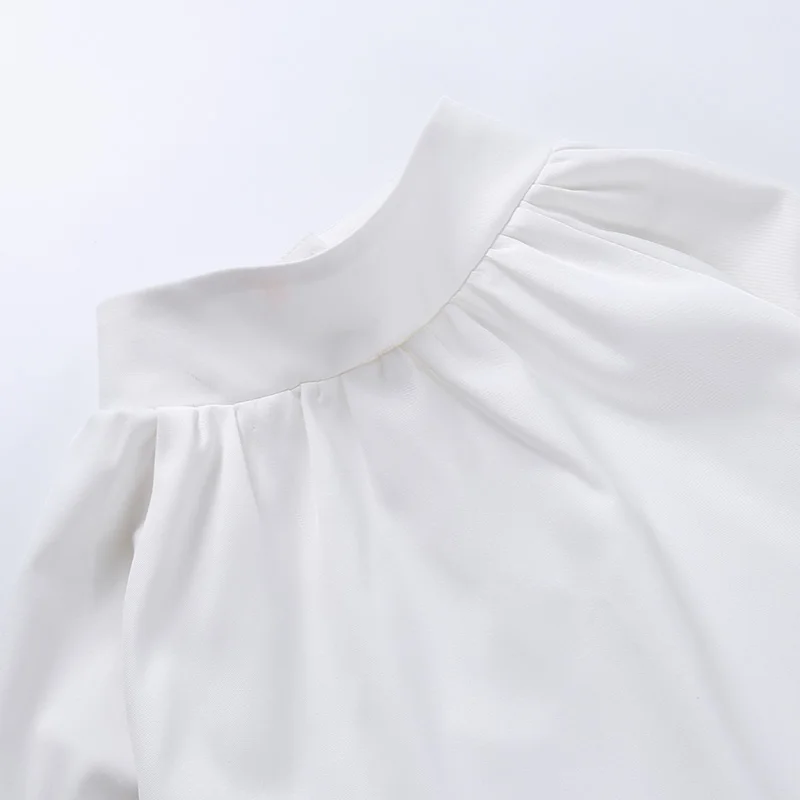 2020 sexy White Fashion Women long Sleeve Crop Top T shirt Drawstring Collar Sexy Casual White Short Shirt Summer Tee Tops
2020 sexy White Fashion Women long Sleeve Crop Top T shirt Drawstring Collar Sexy Casual White Short Shirt Summer Tee Tops