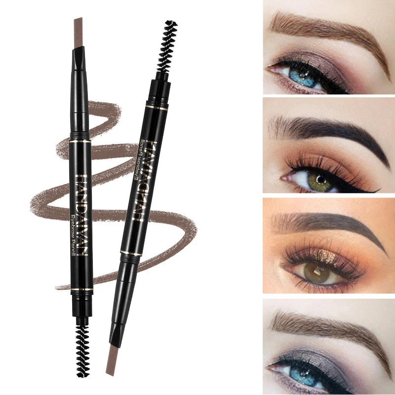 HANDAIYAN 5 Color Double Ended Eyebrow Pencil Waterproof Long Lasting No Blooming Rotatable Triangle Eye Brow Tatoo Pen&Brush
HANDAIYAN 5 Color Double Ended Eyebrow Pencil Waterproof Long Lasting No Blooming Rotatable Triangle Eye Brow Tatoo Pen&Brush