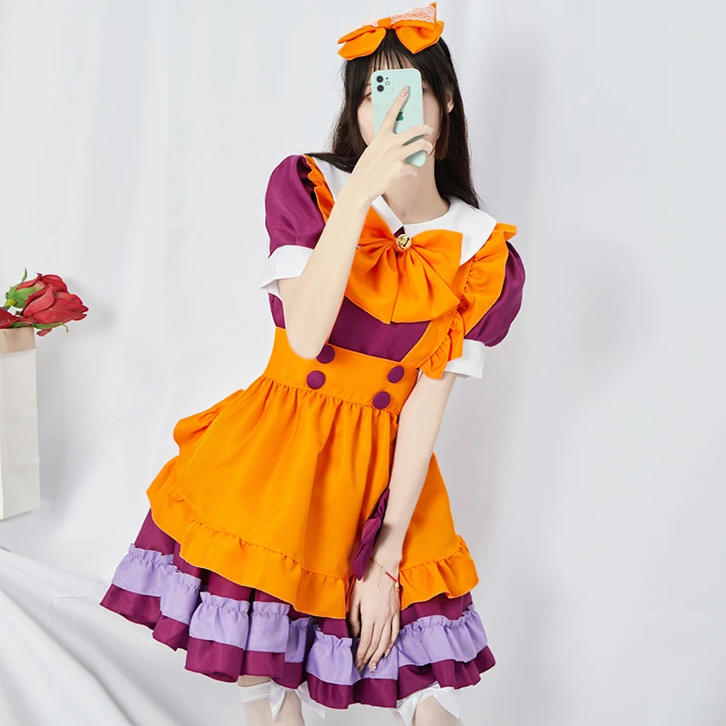 Anime Maid Cosplay Halloween Costume Lolita Schoolgirl Kawaii Princess Dress Maid Outfits Role Play Lovely Pumpkin Suit 2021 New
Anime Maid Cosplay Halloween Costume Lolita Schoolgirl Kawaii Princess Dress Maid Outfits Role Play Lovely Pumpkin Suit 2021 New
