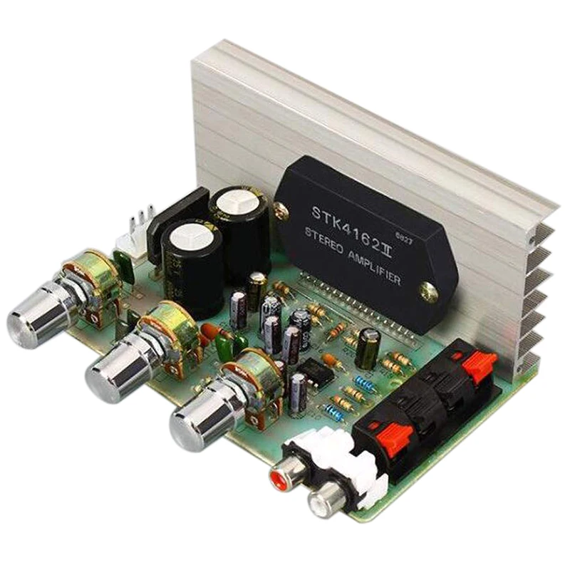 Dx 0408 18V 50W + 2 0 Channel Stk Плата усилителя мощности с толстой пленкой|Общественное