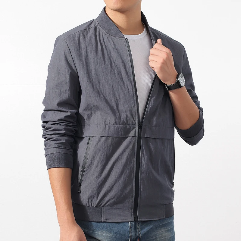 Men Jacket Baseball Autumn Winter Collar Loose Casual Fashion Jacket Bomber Jacket Baseball Uniform Jacket Male Chaqueta Hombre
Men Jacket Baseball Autumn Winter Collar Loose Casual Fashion Jacket Bomber Jacket Baseball Uniform Jacket Male Chaqueta Hombre