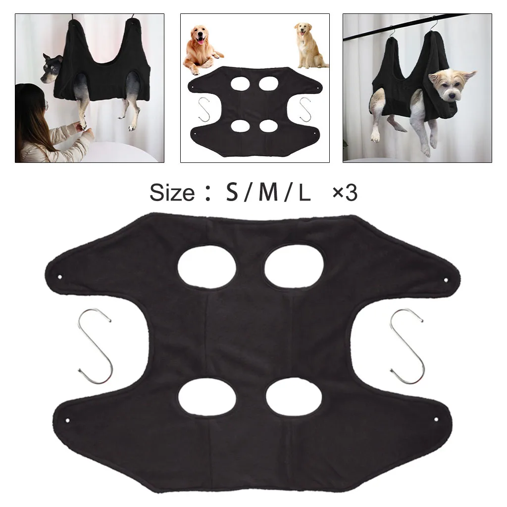Dog Grooming Hammock for Car Puppy Kitty, Soft Flannel Restraint Bags Heavy Duty
Dog Grooming Hammock for Car Puppy Kitty, Soft Flannel Restraint Bags Heavy Duty