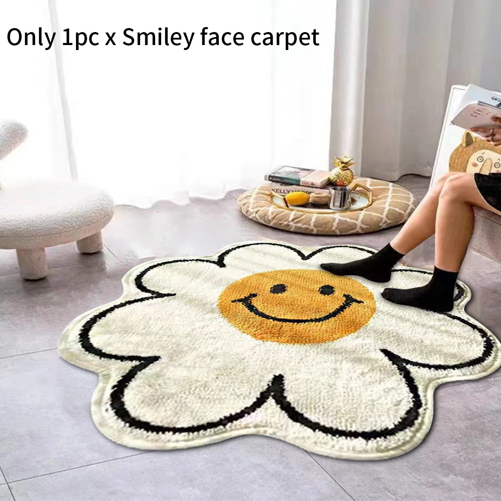 Restaurant Water Absorption For Entryway Non Slip Portable Bathtub Side Bedroom Smiley Face Carpet Soft Indoor Outdoor Doormat
Restaurant Water Absorption For Entryway Non Slip Portable Bathtub Side Bedroom Smiley Face Carpet Soft Indoor Outdoor Doormat