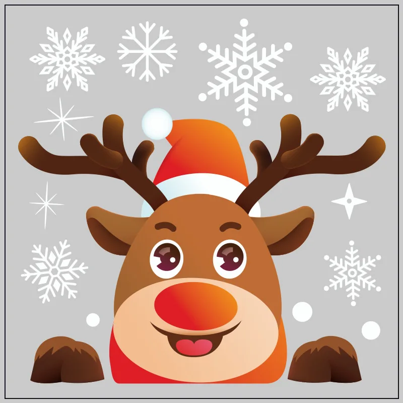 Christmas Decorations Window Stickers Santa Claus Elk Cartoon Wall Stickers Home Living Room Decal Shop Glass New Year Stickers
Christmas Decorations Window Stickers Santa Claus Elk Cartoon Wall Stickers Home Living Room Decal Shop Glass New Year Stickers