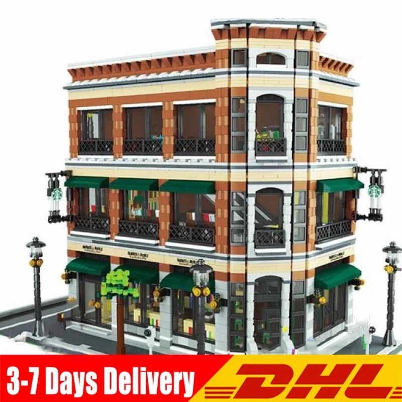 IN Stock 15017 Street View Series Architecture Bookstore Coffee Model Building Blocks Bricks Christmas Birthday Gifts for Kids
IN Stock 15017 Street View Series Architecture Bookstore Coffee Model Building Blocks Bricks Christmas Birthday Gifts for Kids
