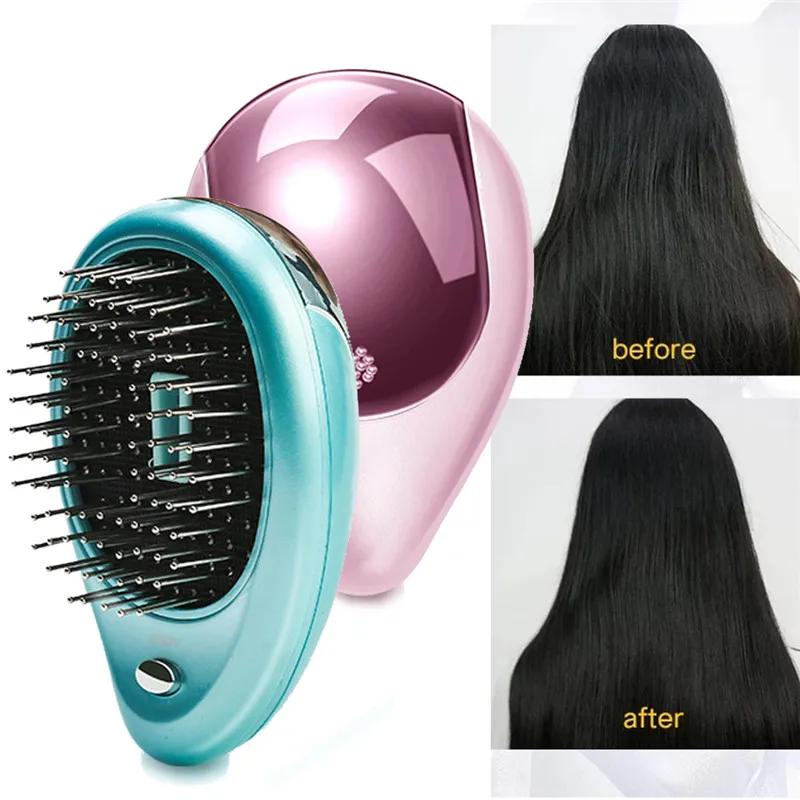 Portable Hair Brush Ionic Anti-static Massage Negative Ion Hair Straightener Comb Magic Relaxation Hairbrush Health Hair Care
Portable Hair Brush Ionic Anti-static Massage Negative Ion Hair Straightener Comb Magic Relaxation Hairbrush Health Hair Care