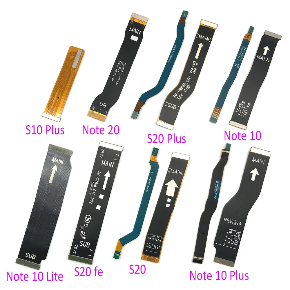 Main FPC LCD Display Connect Mainboard Flex Cable Ribbon For Samsung Note 10 Lite Note 20 S10 Plus 5G S20 Fe Ultra
Main FPC LCD Display Connect Mainboard Flex Cable Ribbon For Samsung Note 10 Lite Note 20 S10 Plus 5G S20 Fe Ultra
