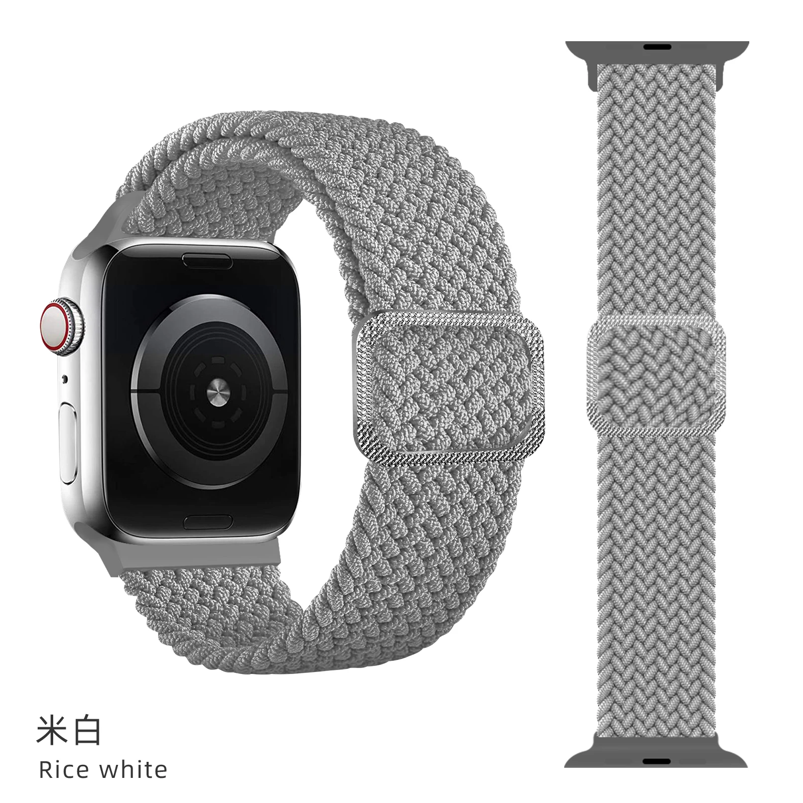 2020 Braided Solo Loop Nylon Fabric Strap for Apple Watch Band 44mm 40mm 38mm 42mm Elastic Bracelet for IWatch Series 6 SE 5 4 3
2020 Braided Solo Loop Nylon Fabric Strap for Apple Watch Band 44mm 40mm 38mm 42mm Elastic Bracelet for IWatch Series 6 SE 5 4 3