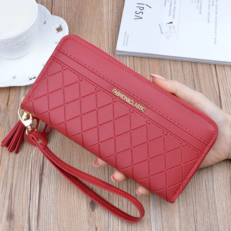 Fashion Long woman Purse PU Leather Credit Holders women Wallet Bag Casual Soft female Wallets
Fashion Long woman Purse PU Leather Credit Holders women Wallet Bag Casual Soft female Wallets