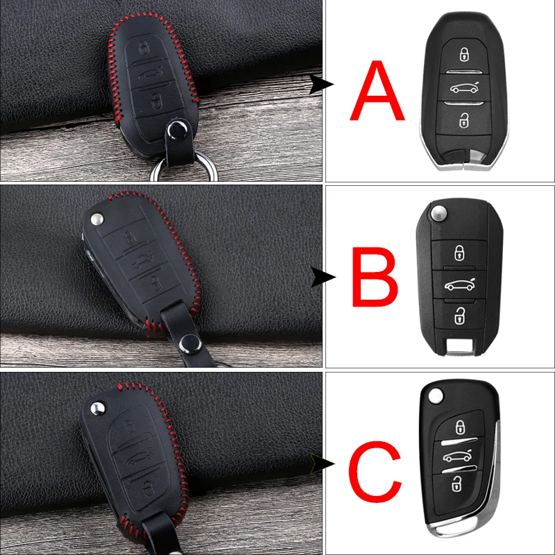 For Citroen C3 C4L C5 C6 C8 C3-XR Picasso Xsara DS7 For Peugeot 301 308 308S 408 2008 3008 4008 5008 Leather Car Key Case Cover
For Citroen C3 C4L C5 C6 C8 C3-XR Picasso Xsara DS7 For Peugeot 301 308 308S 408 2008 3008 4008 5008 Leather Car Key Case Cover