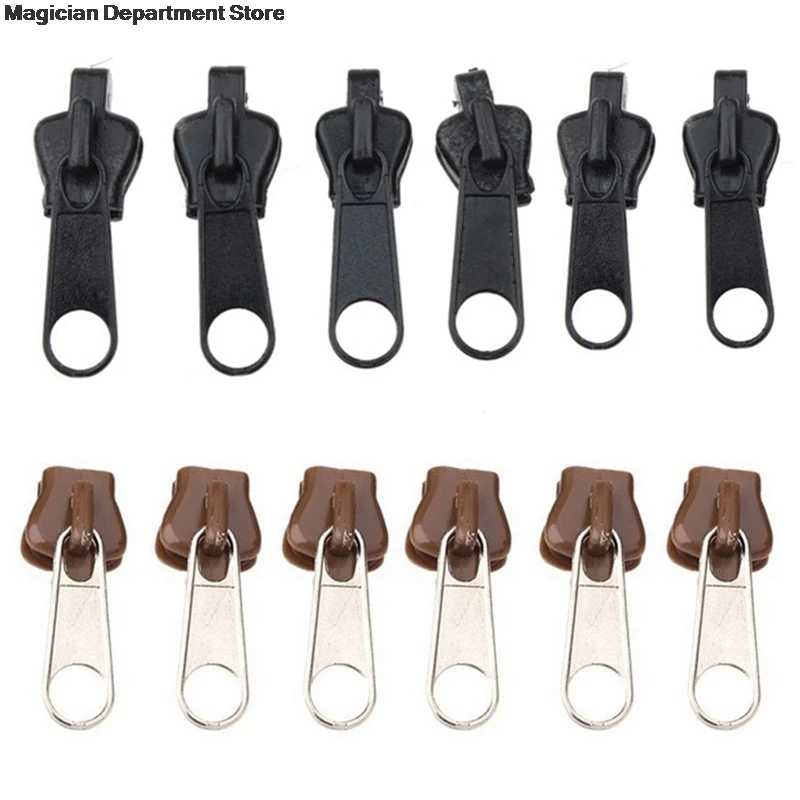 6 Pcs/set Zip Replacement Zipper Repair Kit Clothing Bag Jeans Shoes Zips Slider Clothes Dress Diy Tools Dropshipping Wholesale
6 Pcs/set Zip Replacement Zipper Repair Kit Clothing Bag Jeans Shoes Zips Slider Clothes Dress Diy Tools Dropshipping Wholesale