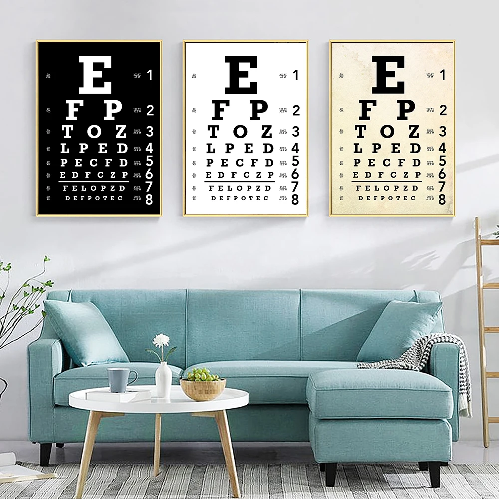 Modern Ophthalmology Poster Optical Shop Eye Canvas Painting Modern Art Print Test Chart Wall Picture For Living Room Home Decor
Modern Ophthalmology Poster Optical Shop Eye Canvas Painting Modern Art Print Test Chart Wall Picture For Living Room Home Decor