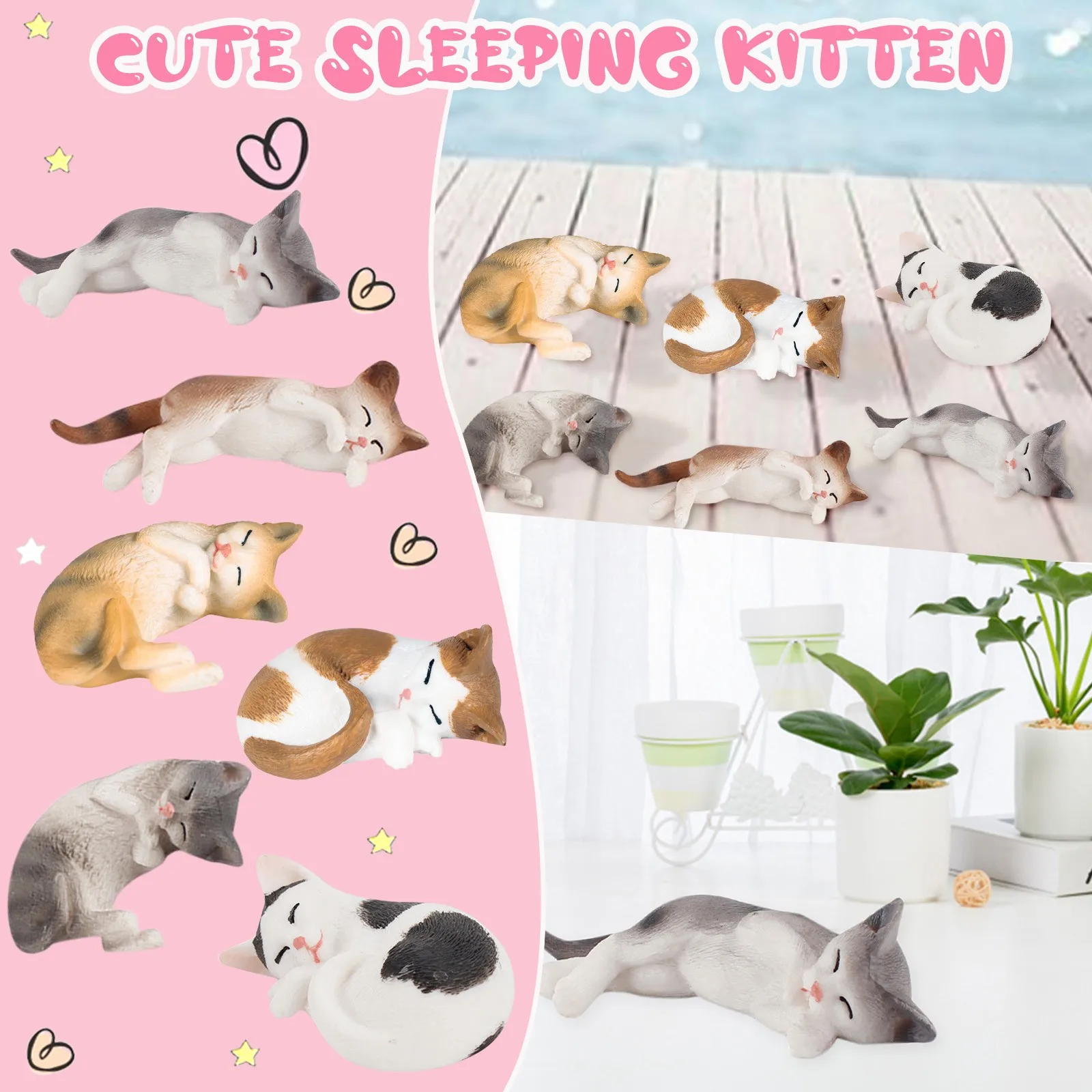 Kawaii Cat Kids Toys Easter Home Decoration Educational Realistic Cartoons Animal Doll Toys for Girls and Boys Birthday Gift
Kawaii Cat Kids Toys Easter Home Decoration Educational Realistic Cartoons Animal Doll Toys for Girls and Boys Birthday Gift