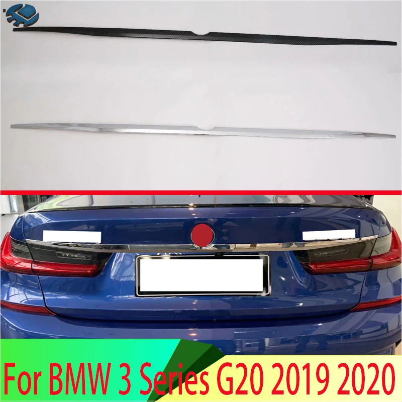 For BMW 3 Series G20 2019 2020 ABS Rear Boot Door Trim Cover Trunk Lid 
For BMW 3 Series G20 2019 2020 ABS Rear Boot Door Trim Cover Trunk Lid
