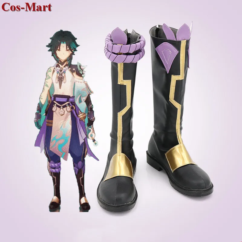 The High Quality Goods Game Genshin Impact Xiao Shoes Cosplay Universal Fashion Combat Boot Unisex Role Play Used 35-48 Size
The High Quality Goods Game Genshin Impact Xiao Shoes Cosplay Universal Fashion Combat Boot Unisex Role Play Used 35-48 Size