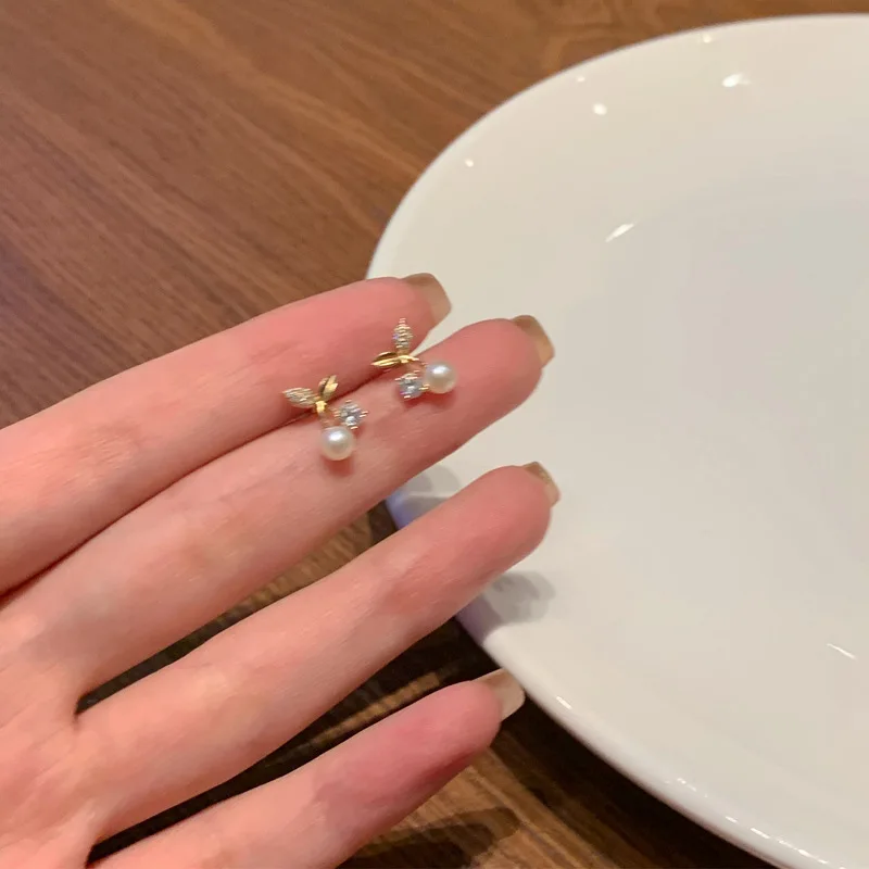 New Arrival Mini Style Silver Color Fresh Sweet Cherry Shape Earring For Women Girl Kid Christmas Gift Jewelry
New Arrival Mini Style Silver Color Fresh Sweet Cherry Shape Earring For Women Girl Kid Christmas Gift Jewelry