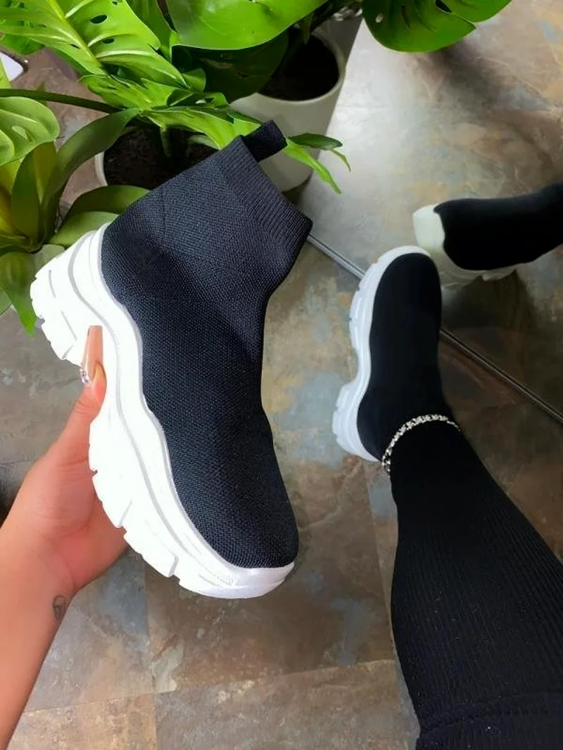 Tie-dye High Top Women Casual Women's Boots Breathable Stretch Colorful Women's Thick Bottom Sports Running Shoes Woman Sneakers
Tie-dye High Top Women Casual Women's Boots Breathable Stretch Colorful Women's Thick Bottom Sports Running Shoes Woman Sneakers