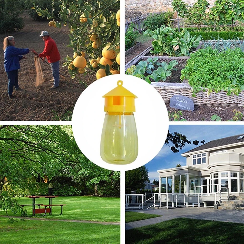 Fruit Fly Catcher Trap Bottle Bait Lure Insect Flies Hanging Honey-trap Catcher Killer Pest Control Tool
Fruit Fly Catcher Trap Bottle Bait Lure Insect Flies Hanging Honey-trap Catcher Killer Pest Control Tool