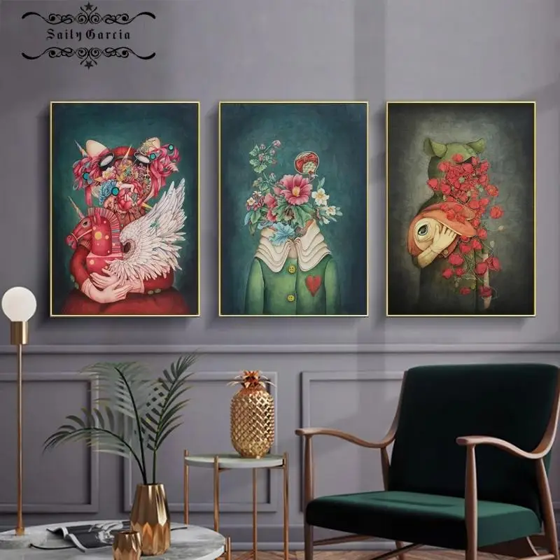 Personalized Creativity Abstract Human Body Art Poster Flower Figure Canvas Painting Living Room Background Decor Wall Pictures
Personalized Creativity Abstract Human Body Art Poster Flower Figure Canvas Painting Living Room Background Decor Wall Pictures