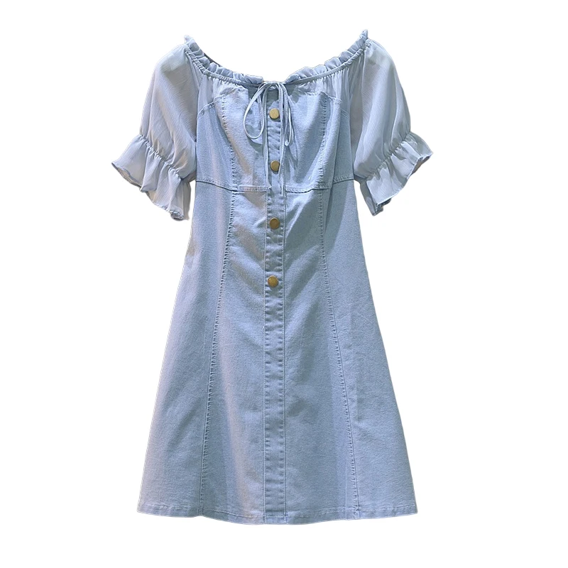 EHQAXIN 2021 New Fashion Ladies Denim Lace Button Dress Casual Style Temperament Mid-Length Skirt L-4XL
EHQAXIN 2021 New Fashion Ladies Denim Lace Button Dress Casual Style Temperament Mid-Length Skirt L-4XL