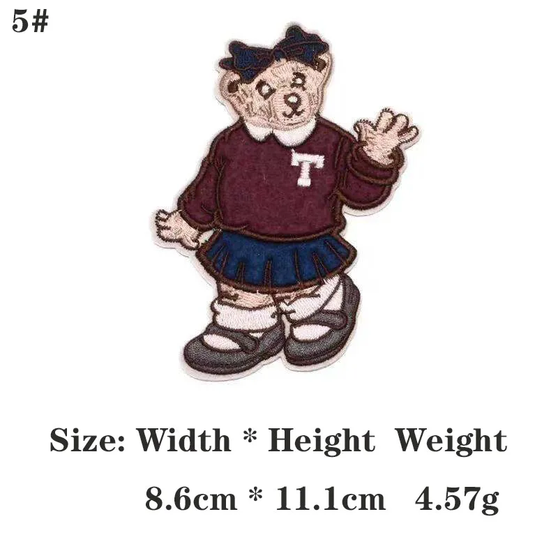 Cartoon Winnie the Pooh Clothing embroidery patch Hole-in-the-pants patch DIY bear backpack T-shirt decorative accessories
Cartoon Winnie the Pooh Clothing embroidery patch Hole-in-the-pants patch DIY bear backpack T-shirt decorative accessories