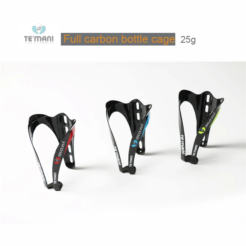 Brand New Genuine TEMANI Full Carbon Fiber Road Mountain Bike Bottle Cage Water Cup Fixing Bracket Ultra Light Bicycle Equipment
Brand New Genuine TEMANI Full Carbon Fiber Road Mountain Bike Bottle Cage Water Cup Fixing Bracket Ultra Light Bicycle Equipment
