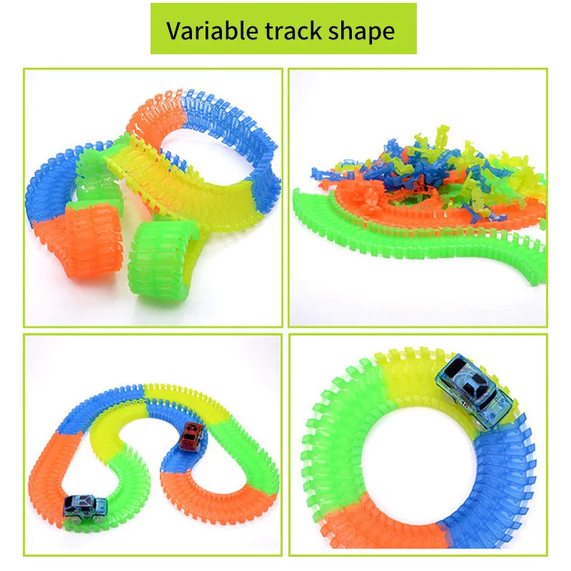 Race Track Bend Flex Colorful Assembly Flexible Car Toy Racing Track Set Dark Assembly Flexible Car Toy DIY Puzzle Toys
Race Track Bend Flex Colorful Assembly Flexible Car Toy Racing Track Set Dark Assembly Flexible Car Toy DIY Puzzle Toys