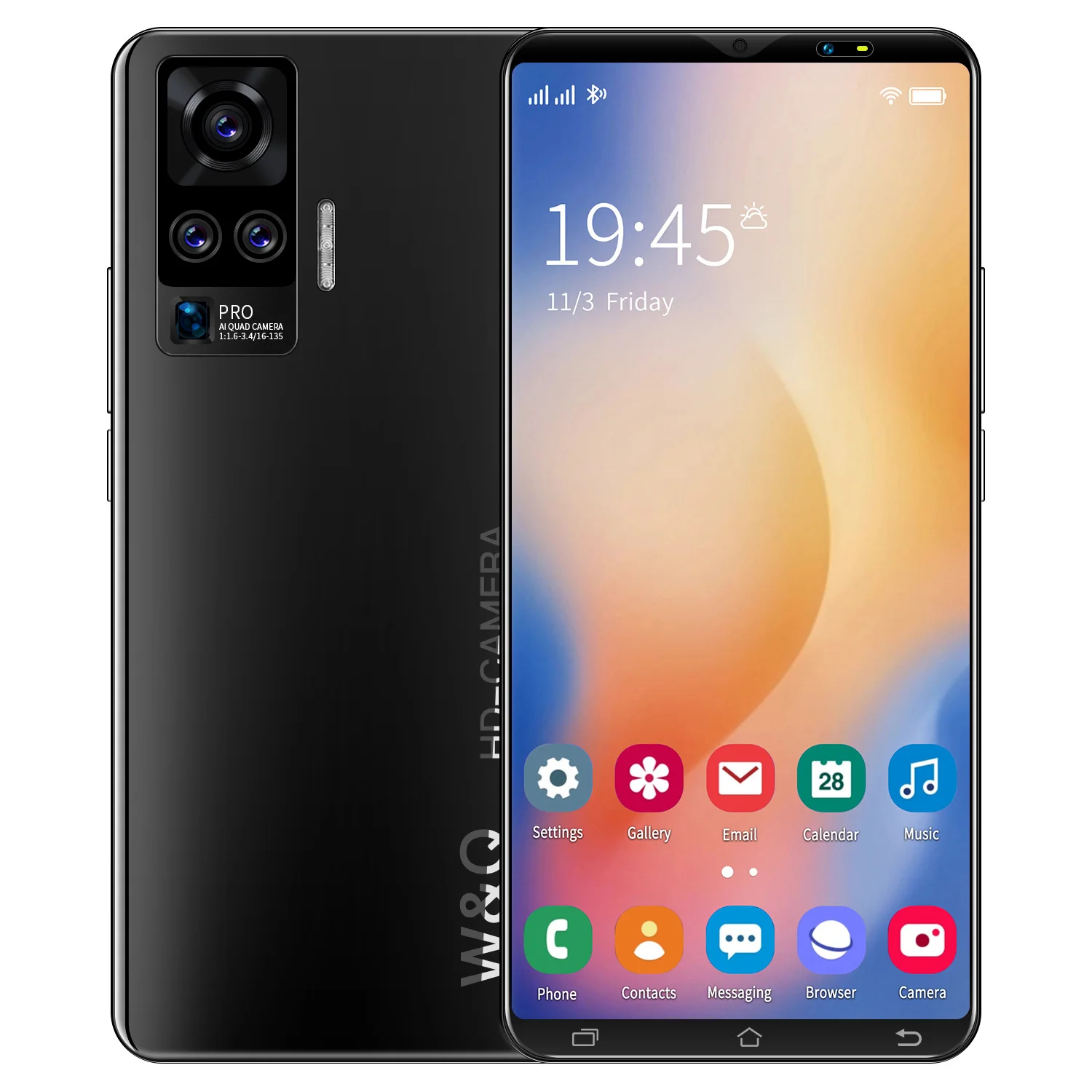 X50 5G Smartphone Global Version 8GB 128GB 5.0'' HD Screen Mobile Phone 4G 8+13MP 8 Core 4800mAh Cellphone Face Fingerprint ID 
X50 5G Smartphone Global Version 8GB 128GB 5.0'' HD Screen Mobile Phone 4G 8+13MP 8 Core 4800mAh Cellphone Face Fingerprint ID