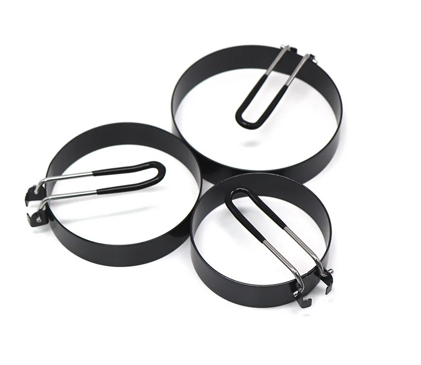 Stainless Steel Egg Frying Ring Metal Circle Shape Fried Poach Pancake Mould with Handle Non Stick Fried Egg Mold Cooking Tools
Stainless Steel Egg Frying Ring Metal Circle Shape Fried Poach Pancake Mould with Handle Non Stick Fried Egg Mold Cooking Tools