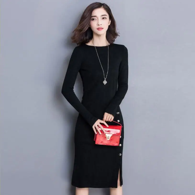Spring And Autumn 2021 New Large-Size Women's Dress With Warm Buttock Skir Long-Sleeved Grils Dresses 3XL.
Spring And Autumn 2021 New Large-Size Women's Dress With Warm Buttock Skir Long-Sleeved Grils Dresses 3XL.