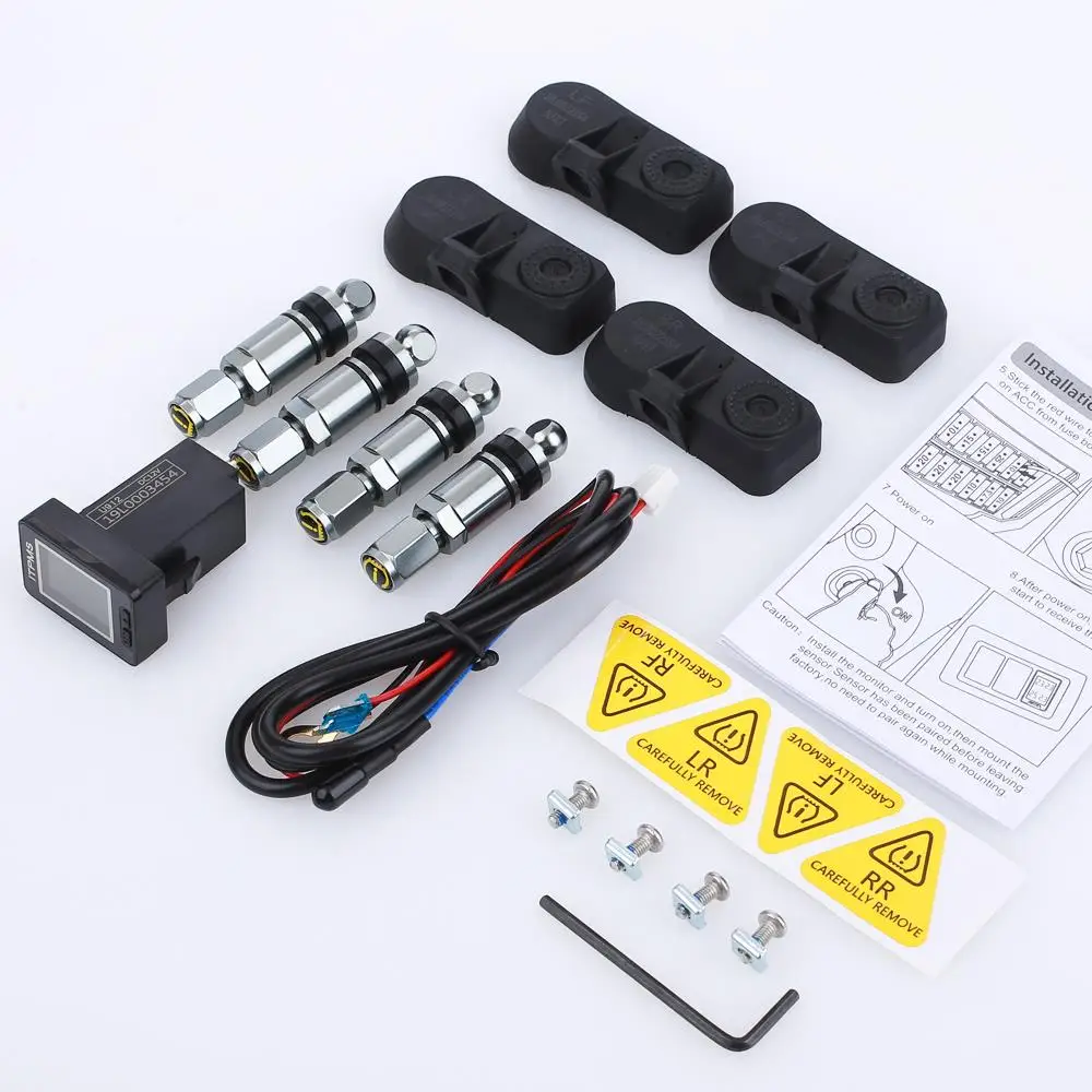 2019 Tire Pressure Monitoring System Tire Pressure Alarm Car USB TPMS 4PCS Sensor Auto for ToyotaPrius
2019 Tire Pressure Monitoring System Tire Pressure Alarm Car USB TPMS 4PCS Sensor Auto for ToyotaPrius
