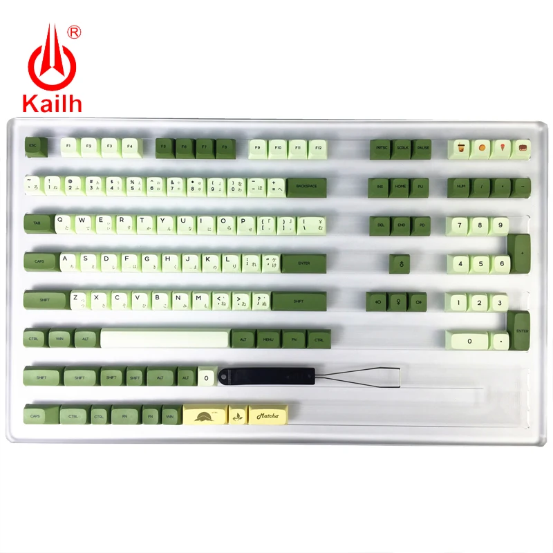 Kailh Matcha Keycaps Sublimation PBT Japanese Russian Korean 125 Key Keycap Mechanical Keyboard Key-Cap Similar XDA Profile
Kailh Matcha Keycaps Sublimation PBT Japanese Russian Korean 125 Key Keycap Mechanical Keyboard Key-Cap Similar XDA Profile