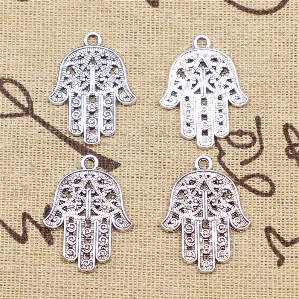 Designer Charms DIY 5pcs 28x21mm Antique Silver Color Lufthansa Palm Charms
Designer Charms DIY 5pcs 28x21mm Antique Silver Color Lufthansa Palm Charms