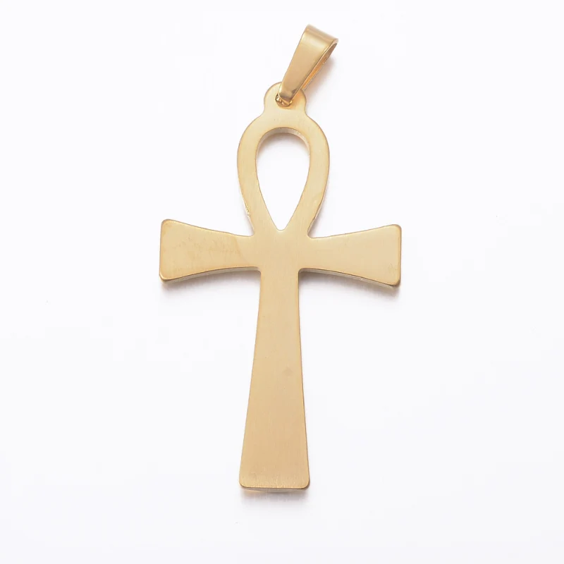 10pcs 44.5x25.5x3mm 304 Stainless Steel Cross Pendants for necklace jewelry making F70
10pcs 44.5x25.5x3mm 304 Stainless Steel Cross Pendants for necklace jewelry making F70