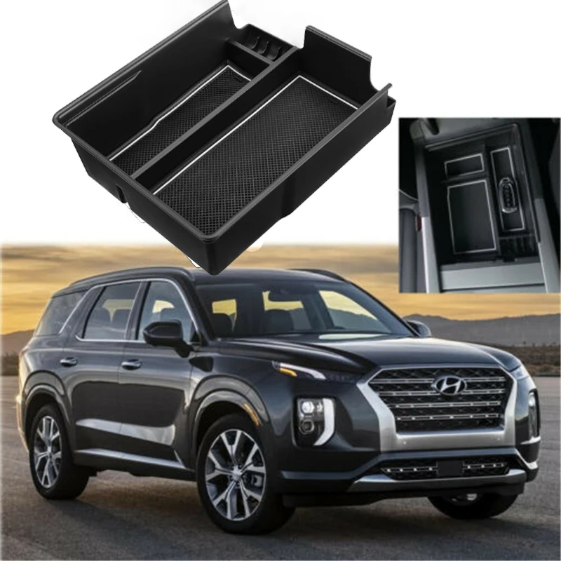 Подлокотник для Hyundai Palisade, черный органайзер для хранения центральной консоли
Подлокотник для Hyundai Palisade, черный органайзер для хранения центральной консоли