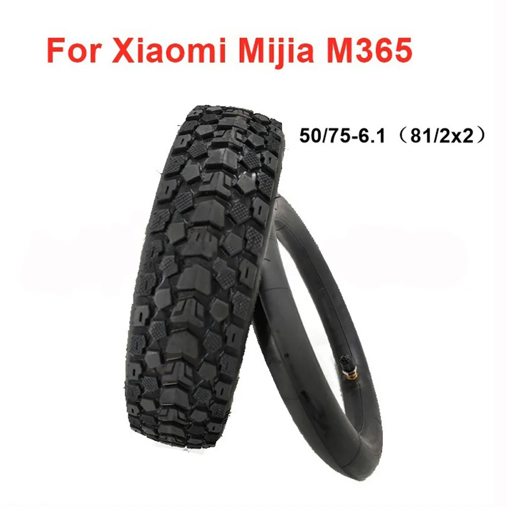 

8.5 Inch 50/75-6.1 Tire Straight Bent Inner Outer Tube For XiaoMi M365 Electric Kick Scooter Rubber Tyre Replacement Parts