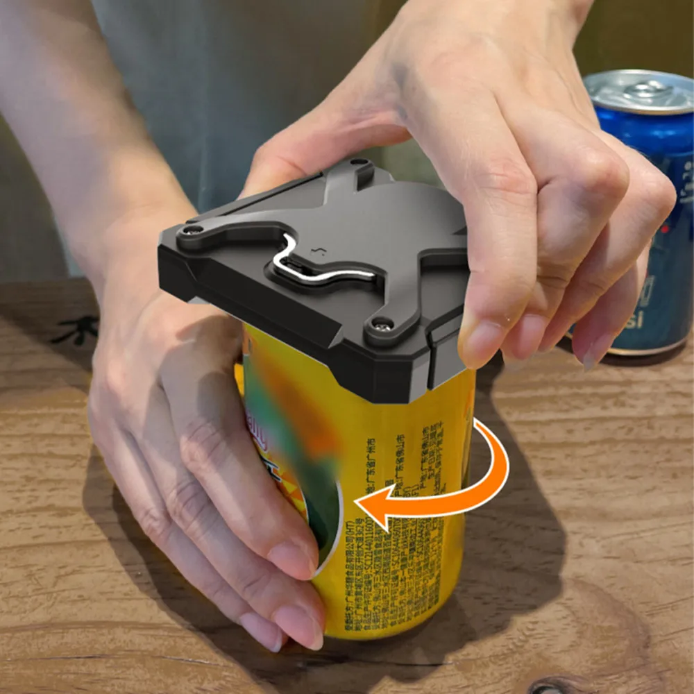 Topless Can Opener Tool Can Opener Bar Tool for Beer Drinks Safety Easy Manual Can Opener Drink Bottle Opener Cutter
Topless Can Opener Tool Can Opener Bar Tool for Beer Drinks Safety Easy Manual Can Opener Drink Bottle Opener Cutter