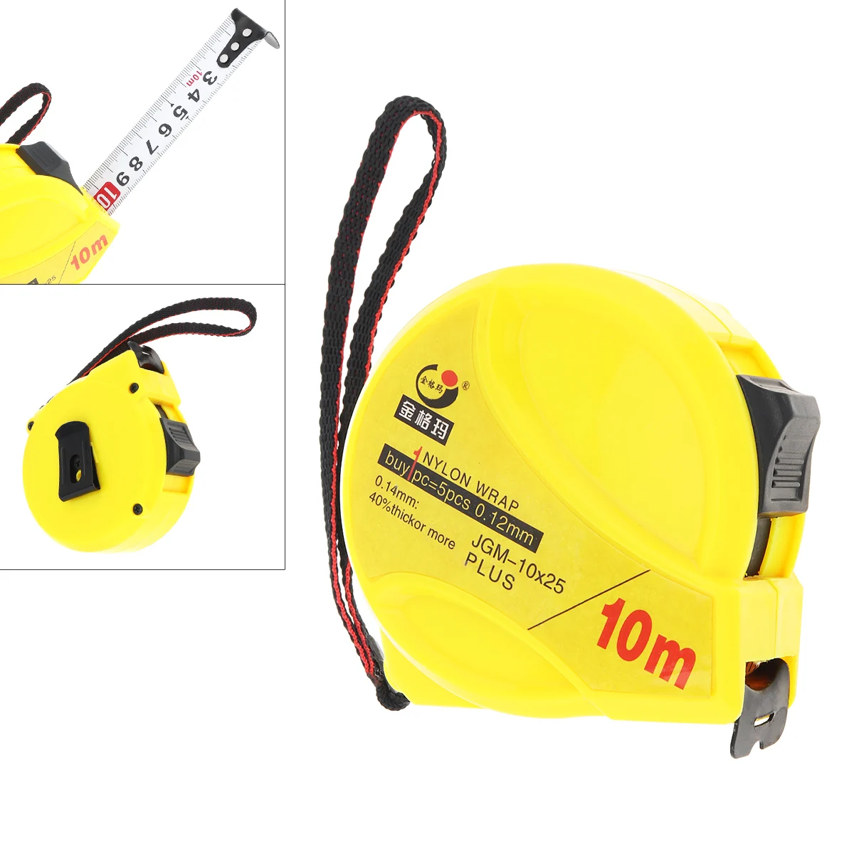 10m/Retractable Measuring Tools Double Side Steel Tape Measure Flexible Woodworking Tools
10m/Retractable Measuring Tools Double Side Steel Tape Measure Flexible Woodworking Tools